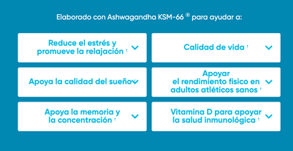 Gomitas de Ashwagandha KSM66 -